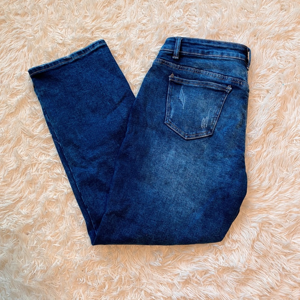 Sandpiper Push-Up Skinny Jeans